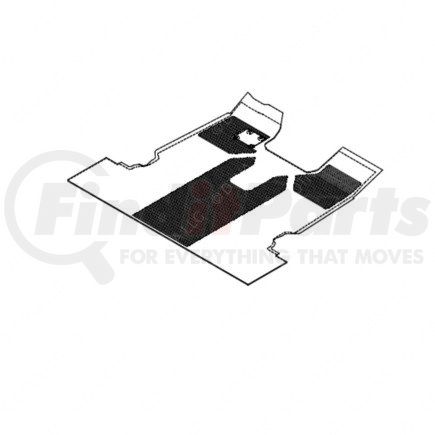 Freightliner w1800069060 Body Floor Covering - Vinyl, FLX, Sleeper