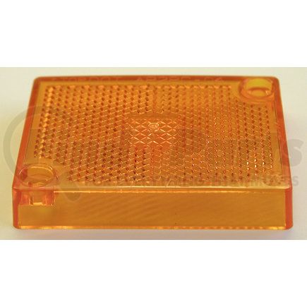 Peterson Lighting 114-15A Clearance/Side Marker Light Lens - Amber, Rectangular, 2" Height, 2-5/8" Length