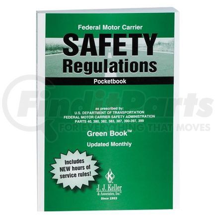 JJ Keller 103 Federal Motor Carrier Safety Regulations Pocketbook (Green Book™) - Retail Packaging - Softbound - Retail Packaging