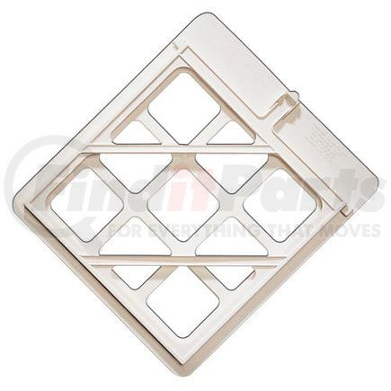 JJ Keller 140 Polycarbonate Placard Holder - White Placard Holder