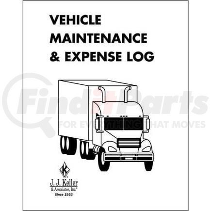 JJ Keller 1731 Vehicle Maintenance and Expense Log - Log & Binder