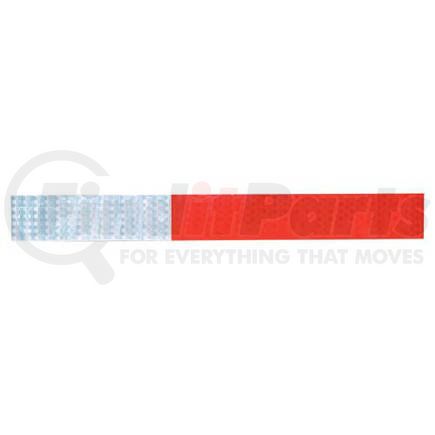 JJ Keller 3709 Conspicuity Tape Strips for Trailers - 11" Red / 7" White, 3M™ Diamond Grade™ - 3M™ Diamond Grade™ 983, 10-year warranty