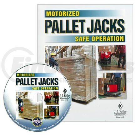 JJ Keller 38327 Motorized Pallet Jacks: Safe Operation - DVD Training - DVD Training - English