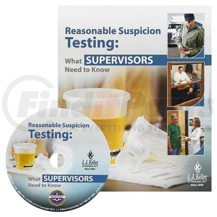 JJ Keller 38337 Reasonable Suspicion Testing: What Supervisors Need To Know - DVD Training - DVD Training - English
