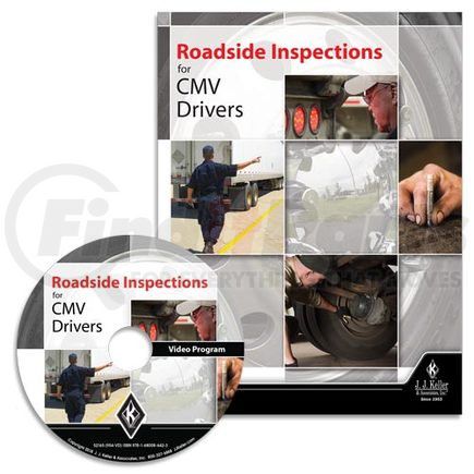 JJ Keller 48467 Roadside Inspections for CMV Drivers - DVD Training - DVD Training - English