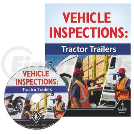 JJ Keller 48468 Vehicle Inspections: Tractor Trailers - DVD Training - DVD Training - English