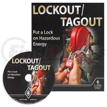 JJ Keller 48655 Lockout/Tagout: Put a Lock on Hazardous Energy - DVD Training - DVD Training - English and Spanish