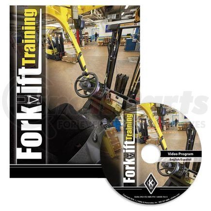 JJ Keller 52465 Forklift Training - DVD Program - DVD - English & Spanish