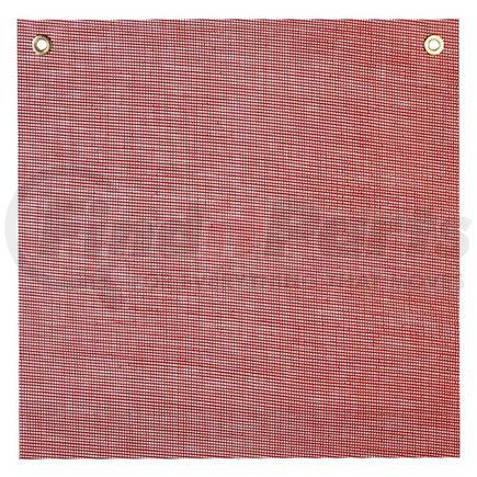 JJ Keller 58098 Warning Flag with Vinyl Mesh - Red Warning Flag with Grommet