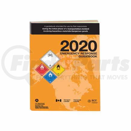 JJ Keller 58257 2020 Emergency Response Guidebook (ERG) - 2020 Pocket Size, Softbound (English)