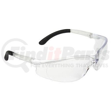 JJ Keller 59790 J. J. Keller™ SAFEGEAR™ Safety Glasses with Rubber Tips - Clear Frame, Clear Lens