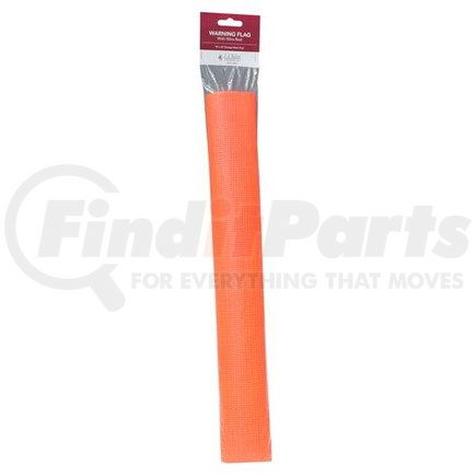 JJ Keller 60489 Warning Flag with Vinyl Mesh - Orange Warning Flag with Wire Rod