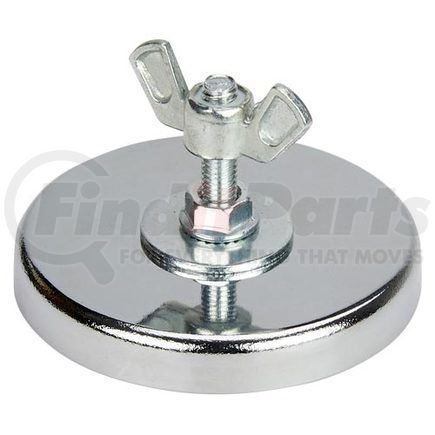 JJ Keller 60490 Warning Flag 80-lb. Cup Magnet with Hardware - Warning Flag Cup Magnet with Hardware