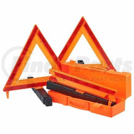 JJ Keller 60881 Emergency Warning Triangle Kit - Fluorescent Triangles, Sold in kits that include 3 triangles