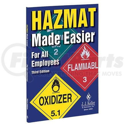 JJ Keller 56185 Hazmat Made Easier for All Employees Handbook, Third Edition - Employee Handbook