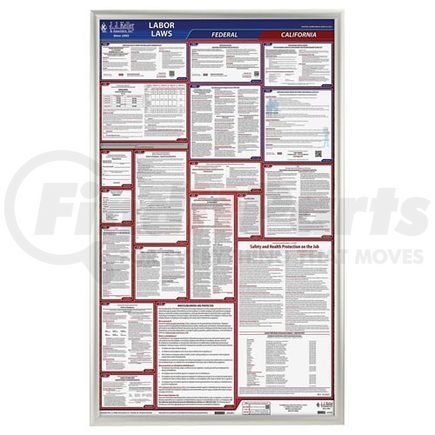 JJ Keller 63435 Poster Frame - Poster Frame - 40" x 24"