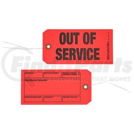 JJ Keller 716 Out of Service/Maintenance Required Tags