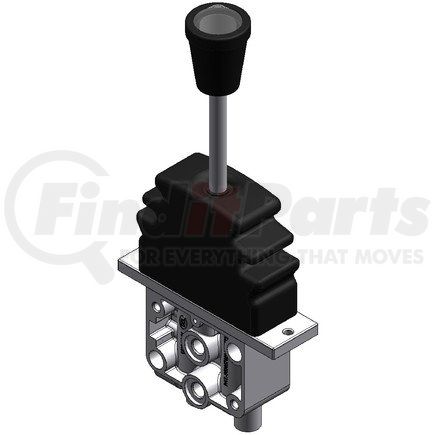 DEL Hydraulics 1221-99-01 Individual Single Axis Feathering Bankable Control Valves - Straight Handle