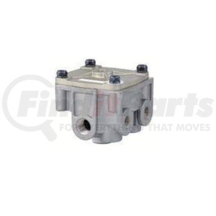 Bendix 800484 R-12 Air Brake Relay Valve - 2 Horizontal/2 Vertical Delivery Ports, 5.5 PSI Crack Pressure