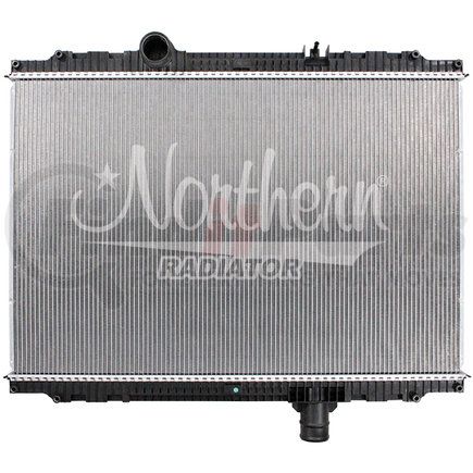Northern Factory 238651 Peterbilt / Kenworth Radiator - 25 11/16 x 38 7/8 x 2 1/16 (PTR Without Frame)