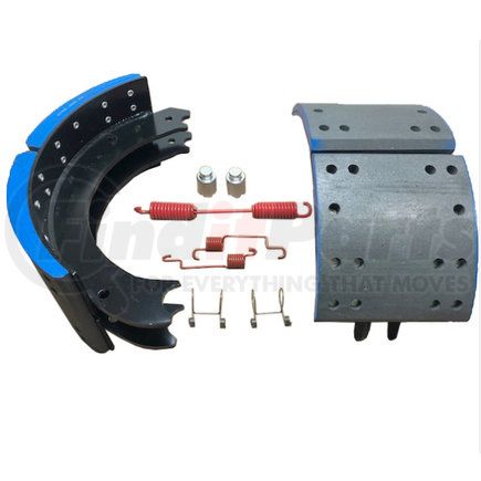 Bendix KT4719E2920 Drum Brake Shoe Kit - Relined, 16-1/2 in. x 5 in., With Hardware, For Bendix® (Spicer®) Extended Services II Brakes