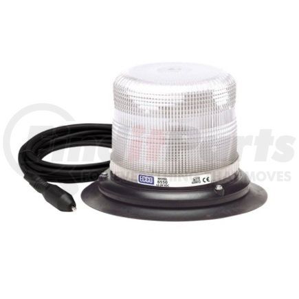 ECCO 6550C-VM 6500 Series Beacon Light - Clear Lens, Vacuum Mount, 12-48 Volt