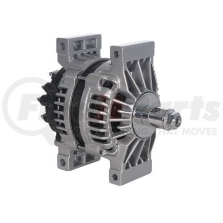 Delco Remy 8600078 Alternator - 28SI Model, 12V, 180A, 5/16 B+ Output Terminal, Pad