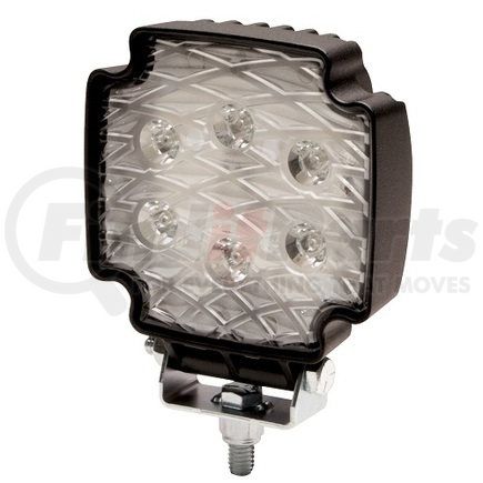 ECCO EW2101 Flood Light - 6 LED, Flood Beam, Square, Permanent Mount, 12-24 Volt