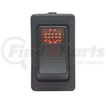 ECCO A9901 Rocker Switch - Illuminated, 12 Volt, Amber