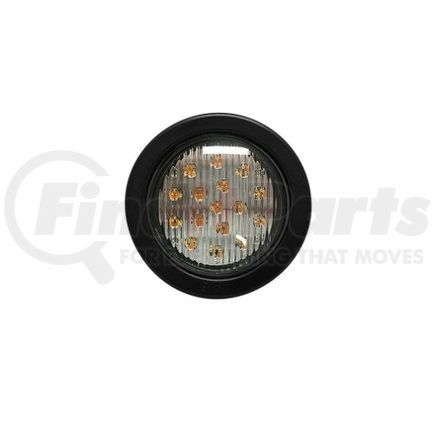 ECCO 3945C Warning Light Assembly - Directional LED, Round, Grommet Mount, Clear
