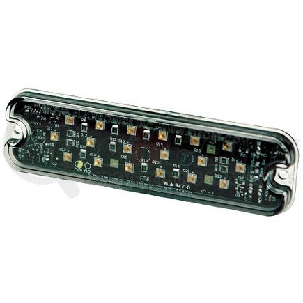 ECCO 3932C Warning Light Assembly - Directional LED, Rectangular, Surface Mount, Clear