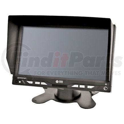 ECCO M7000B Video Monitor - 7 Inch LCD, Color, Integral Controller, 4 Pin, 12-24 Volt