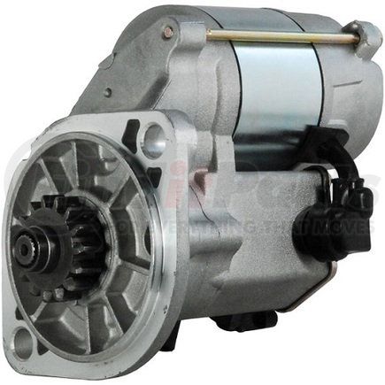 Delco Remy 93553 Starter Motor - Refrigeration, 12V, 1.4KW, 15 Tooth, Clockwise
