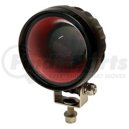 ECCO EW2010R Work Light - Arrow Beam, Oval, 1 Bolt Mount, Red, 12-56 Volt