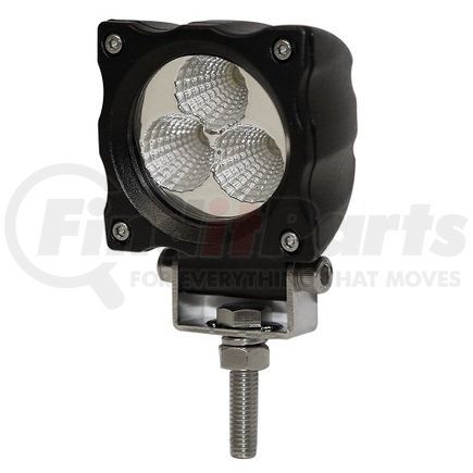 ECCO EW2403 Work Light - Flood Beam, Square, 1 Bolt Mount, White, 12-24 Volt