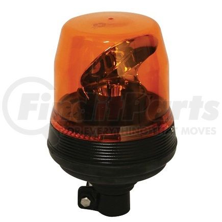 ECCO EB7810A EB7800 Series Rotator Beacon Light - Din Pole Mount, Amber, 12-24 Volt