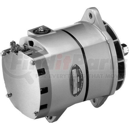 Delco Remy 8600333 Alternator - 33SI Model, 24V, 100A, 1/4 B+ Output Terminal, J180 Hinge