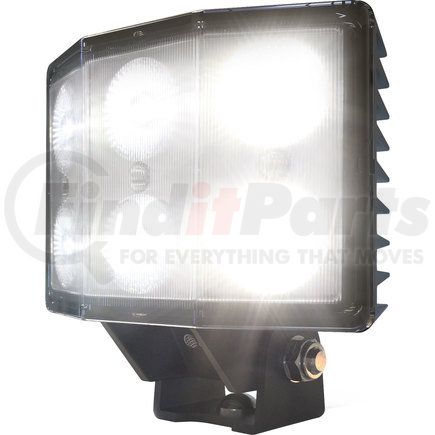 ECCO EW2530 Work Light - 6 LED, Flood Beam, Rectangular, 1 Bolt Mount, White