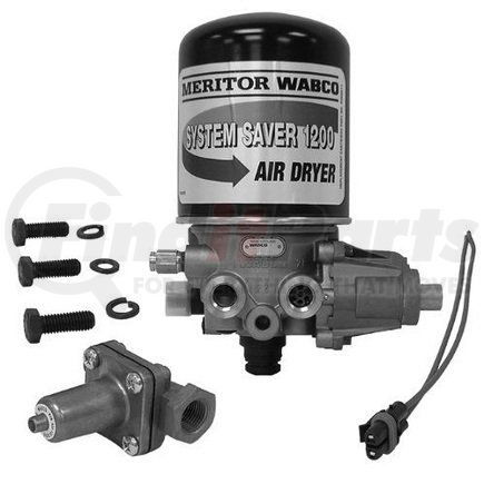 WABCO R955205 - air dryer kit, ss1200, standard, 12v | air brake dryer