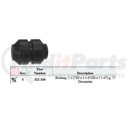 Dayton Parts 321-340 Suspension Installation Kit