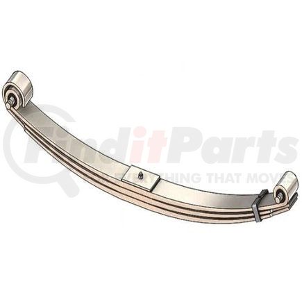 Dayton Parts 59-574 Leaf Spring - Full Taper Spring, Front, 3 Leaves, 8,000 lbs. Capacity for Kenworth