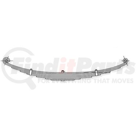 Dayton Parts 59-404 Leaf Spring - Front, Parabolic Spring, 4-Leaf, 4 in. Width, OEM K2231124