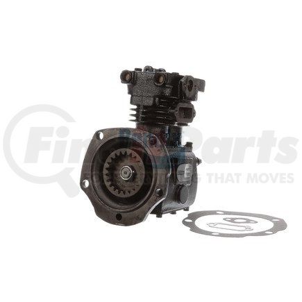 Bendix KN7060X Midland Air Brake Compressor - Remanufactured, 4-Hole Flange Mount, Gear Driven, Air/Water Cooling
