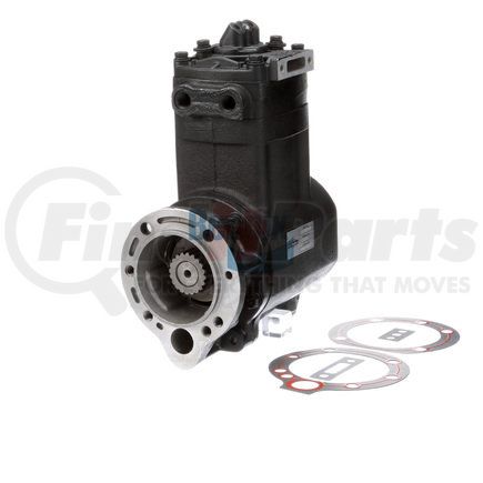 Bendix 3558045X Holset Air Brake Compressor - Remanufactured, 4-Hole Flange Mount, Water Cooling, 92.1 mm Bore Diameter