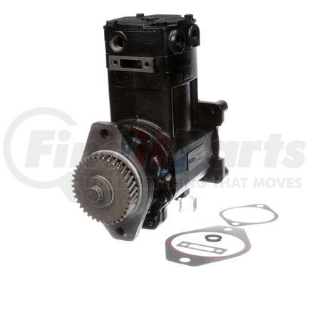 Bendix 3558211X Holset Air Brake Compressor - Remanufactured, 2-Hole Flange Mount, Water Cooling, 92.1 mm Bore Diameter