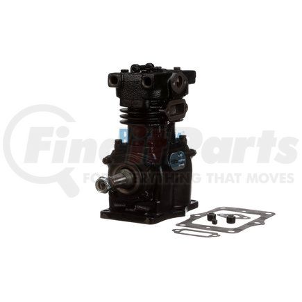 Bendix KN7170X Midland Air Brake Compressor - Remanufactured, Base Mount, Belt Driven, Air/Water Cooling