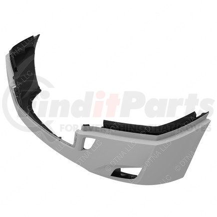 FREIGHTLINER A21-29370-001 - bumper - aero, painted, with light cutouts | bumper - aero, painted, lights