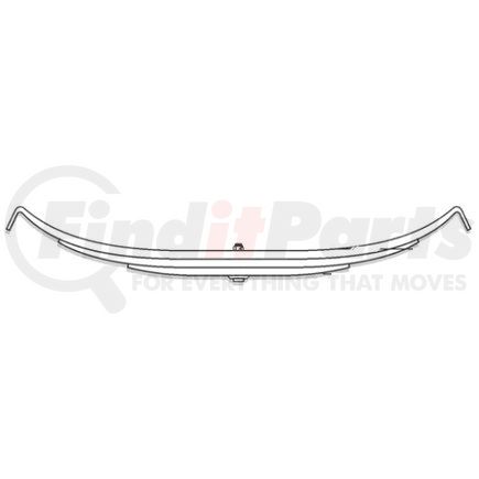 Dayton Parts TRA-3614 Leaf Spring