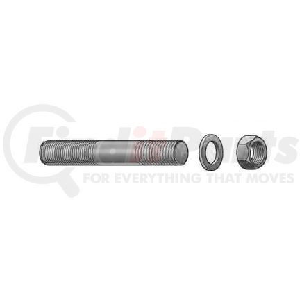 Dayton Parts 334-151 Axle Torque Rod End Stud - Assembly, 7/8" x 4-1/2"