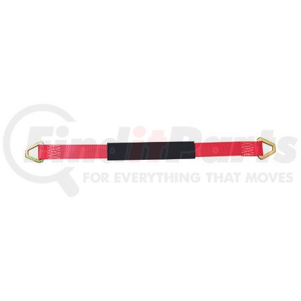 Ancra 30AS33-RD Axle Limit Strap - Red, 33 in., For 3333 lbs. Working Load Limit, With D-Ring